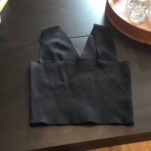 🆕Black LF Thick Strapped crop Tank Top Bralette